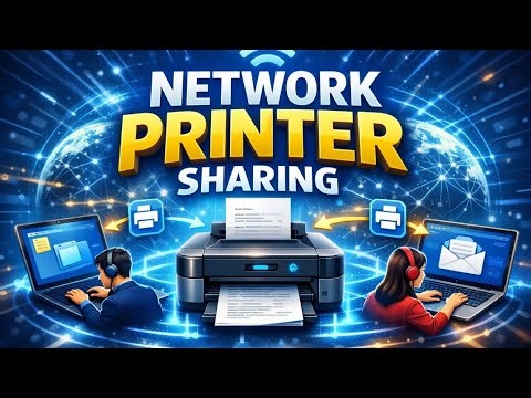 How to Set Up Network Printer Sharing: Step-by-Step Guide #printer