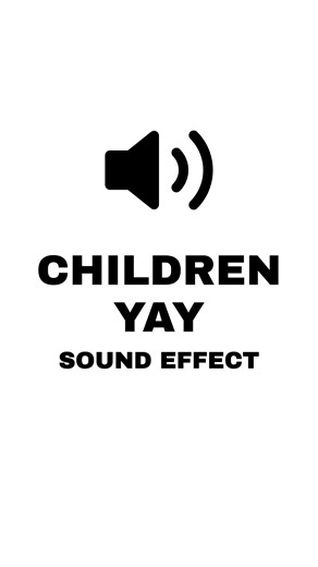 Children Yay Sound Effect #shorts #soundeffects #soundeffectsstudio #sfxstore