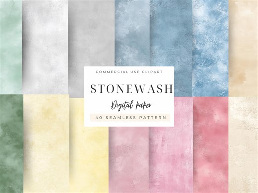 Stone Wash Texture Digital Paper, Soft Texture Backgrounds, Neutral Seamless Art Paper - Etsy