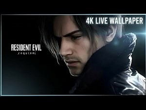 Leon | Resident Evil Requiem - 4K Live Wallpaper