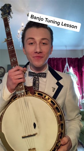 Here is a little bit of pickin and a whole lot of tuning for you folks! These are the three main banjo tunings that I ise in stage. I hope you enjoy! #saskteljazzfest #banjo #banjopickin #fingerpicking #music #tuning #suits #whitesuit #retro #retroman #vintage #50shair #pompadour