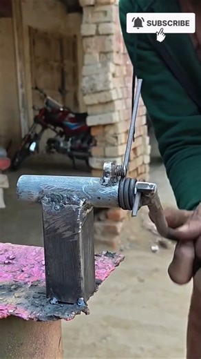 Simple Tool for Metal Bar Bending 😱 #shorts #shortvideo