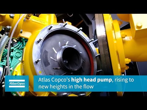 Atlas Copco's high head pump, rising to new heights in the flow