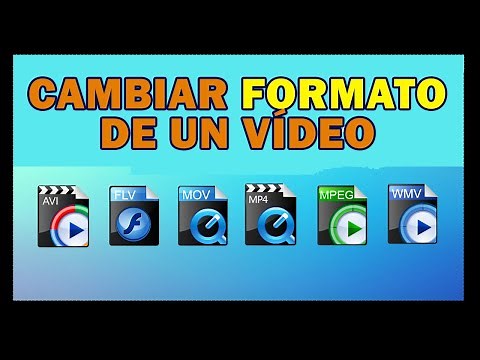 ➡️ Cómo CAMBIAR el FORMATO de un VÍDEO ✅ Fácil, Rápido y Gratis