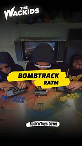 Bombtrack - RAGE AGAINST THE MACHINE Rock'n'Toys Cover by THE WACKIDS 👉 Full video available on Youtube! (🔗 Link in bio) 👉 FOLLOW for more Rock'n'Toys 🤘 🎸 Buy the Guitars from our videos with -10% using code THEWACKIDS 🎸 Link in bio! We do not own the music (Alan Merrill / Jake Hooker) #thewackids #wackids #rockntoys #cover #rock #rockcover #bombtrack #ratm #rageagainstthemachine | The Wackids