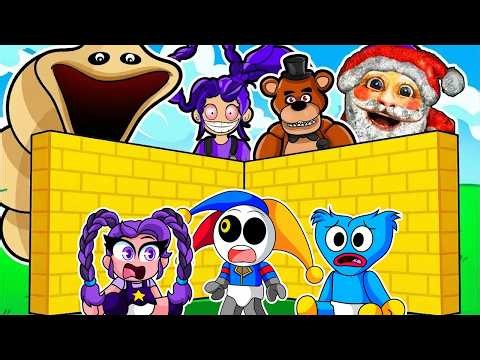 BUILD to PROTECT the POPPY PLAYTIME BABIES from the MONSTERS in ROBLOX!