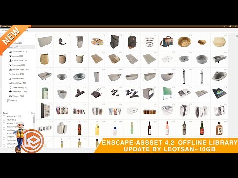 OFFLINE LIBRARY ASSET ENSCAPE UPDATE TO 4.6 BY LEOTSAN
