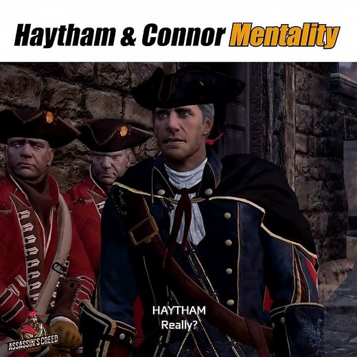 Haytham & Connor Mentality Part 3💀 #assassinscreediii #assassinscreed #gaming