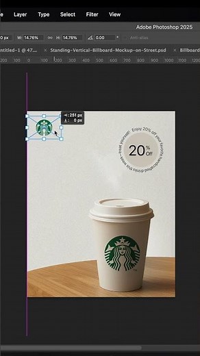 How to make banner in photoshop