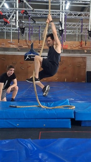 1.6K views · 4 comments | HOW TO CLIMB A ROPE Going through some drills to get a rope climb If you want to learn too, come see us at The Compound, link in bio | The Compound Training | Facebook