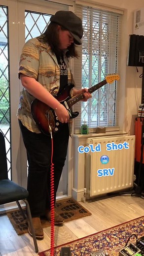 Stevie Ray Vaughan Cold Shot Guitar Cover 1984