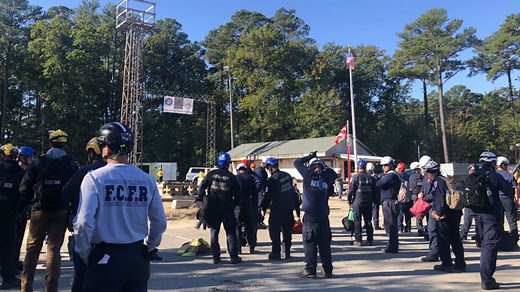 First responders from across the country in Virginia Beach for building collapse rescue training