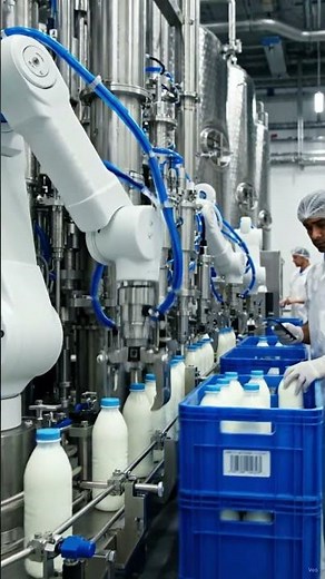 How Milk Packs Are Made | Inside the Modern Milk Factory