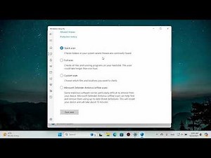 How To Run a Full Scan Using Windows Defender