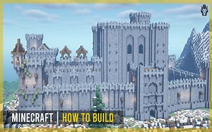 【Minecraft建筑教程】如何建造一座巨大的城堡