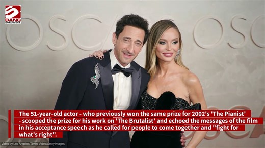 Adrien Brody wins Best Actor
