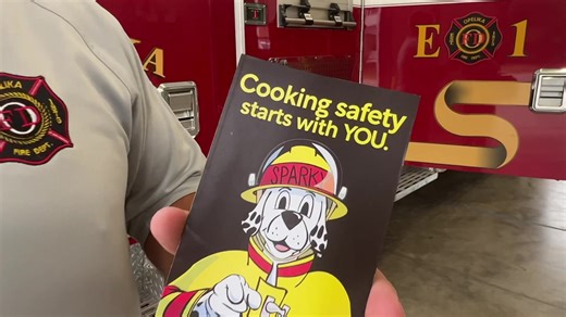 5.3K views · 85 reactions | As the crisp October air rolls in, so does Fire Prevention Month. Opelika Fire is busy educating our littlest citizens - with a special focus on the kitchen. Fun Fact: Fire Inspector Chuck Riddle used to be an elementary school teacher and Fire Inspector Bob Parsons is a puppeteer. No wonder this duo is so good with kiddos! | Elizabeth White | Facebook