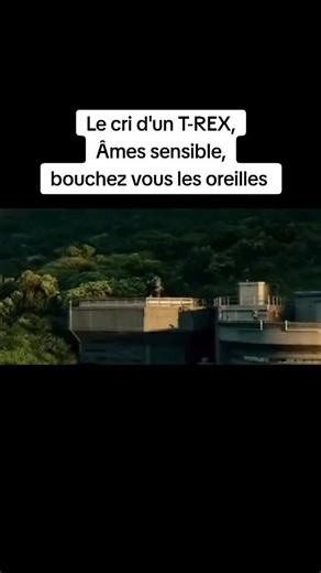 Le cri authentique d'un T-REX