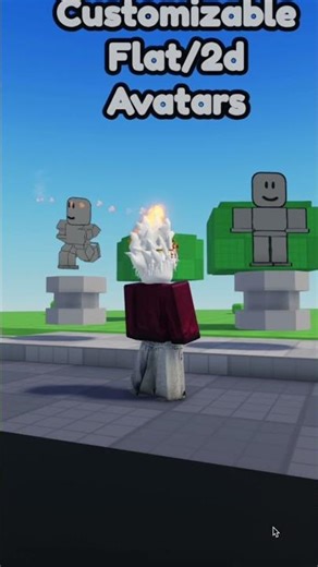 How To Get 2D AVATAR in Roblox! #robloxshorts #robloxoutfits #robloxglitch