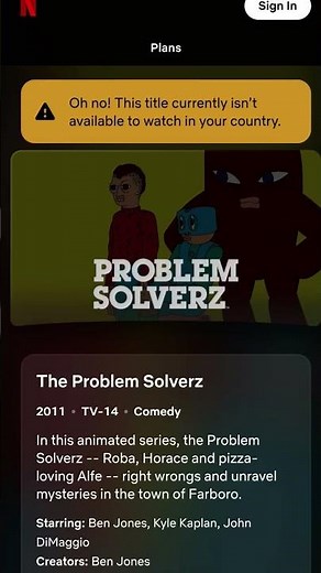 Problem Solverz Netflix