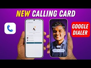 Google Dialer New Calling Card Feature 🔥Huge Contact Photos on Android & Nothing Phone! 🚀