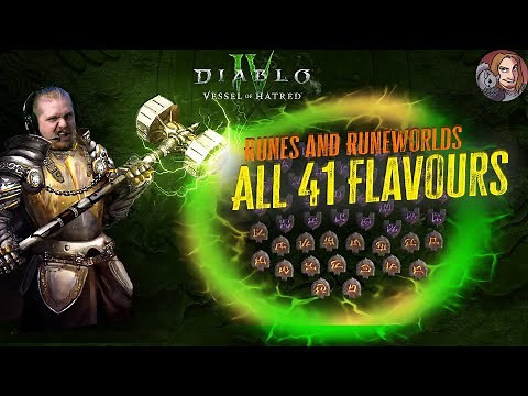 Diablo IV Runewords - Invocation, Ritual (All 41 Runes) [v2.0.4]