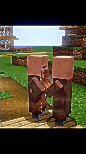 I entered 💥 inside of the villager 👑#viralvideo#minecraft