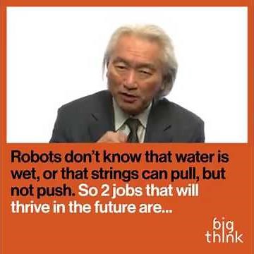 Jobs of the future will be what robots can't do