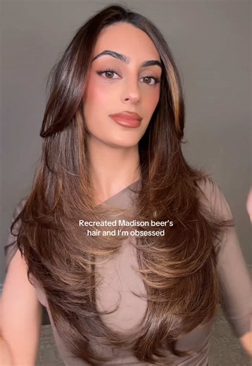 Who wants a tutorial?👀 #madisonbeer #hairgoals