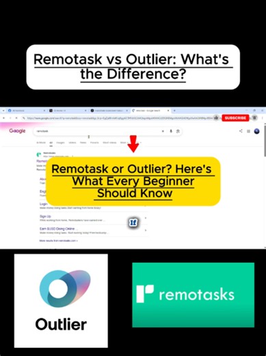 Remotask vs Outlier: What's the Difference? #Remotask #Nigeria #Kenya #aitraining #outlierassessment