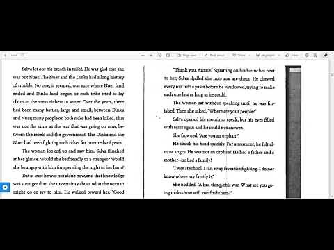A Long Walk to Water Ch. 3 (Read Aloud w/ Text)