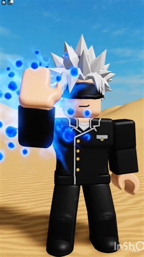 GOJO SATURO cursed technique lapse: blue #shinograta #roblox #aizo