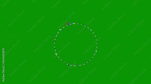 audio spectrum animation, Dynamic Sound Spectrum with Digital Effects and Vibrant Motion, spectrum form white video footage of audio visualizer on Green background, 4K Video Animation