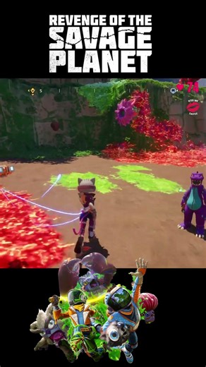 Pilze & Loot? 😱😂 #revengeofthesavageplanet #new #koop #funny #gaming #crossplay #tipps