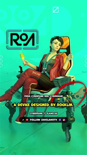 Did you know Cyberchairs are a THING in Cyberpunk? Yeah. Long gone are the days of wheelchairs. Now? People can ride on walking, four-limbed robots that can climb, swim, and shoot missiles... But does it come with a placard? 🤔♿ #cyberpunk2077 #cyberpunkred #cyberpunkttrpg #cyberpunk #cdprojektred @CD PROJEKT RED