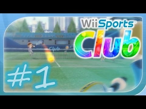 Wii Sports Club - Tennis Online Gameplay Part 1 - Wii U (1080p HD)