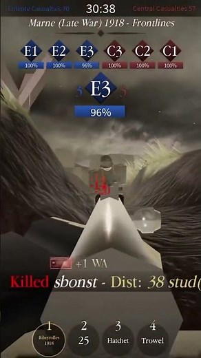 Entrenched gameplay #ww1 #roblox #gaming #war #warfare