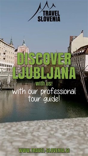 🌿 Discover the magic of Ljubljana with us!