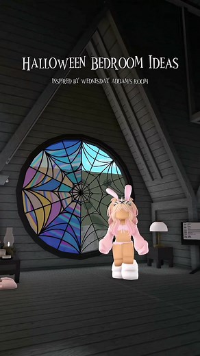 Gothic Bedroom Ideas Inspired by Wednesday Addams | Bloxburg