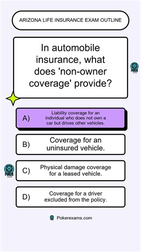 Arizona Life Insurance exam outline