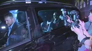 Russell Brand makes swift exit from theatre after gig