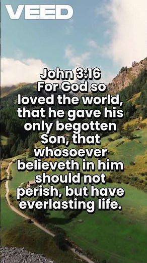John 3:16 – The Most Powerful Verse in the Bible