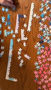 Thank you Clay, you are the best!☺️💜 @rosie and Clay just released a new documentary about autism service dogs, called, 'Unleashing Hope' on Hulu! I thought it was very good. I hope you all have a lovely day!💜💜💜 #autism #adhd #puzzle #timelapse | Toren Wolf