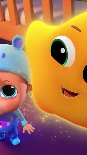 Twinkle Twinkle Little Star | Animal Learning Videos | Little Angel Kids Songs & Nursery Rhymes