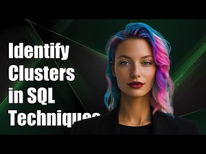 Identifying Clusters in SQL: Techniques for Analyzing Arcs and Edges