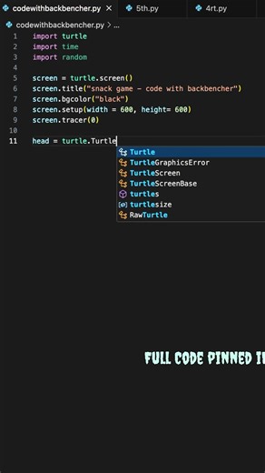 I built Nokia's Snake Game in Python! 🐍🔥 #Python #Backbencher #coding