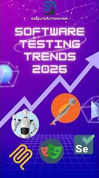 Software testing trends of 2026 📈 #softwaretesting #executeautomation #ai #aiagents