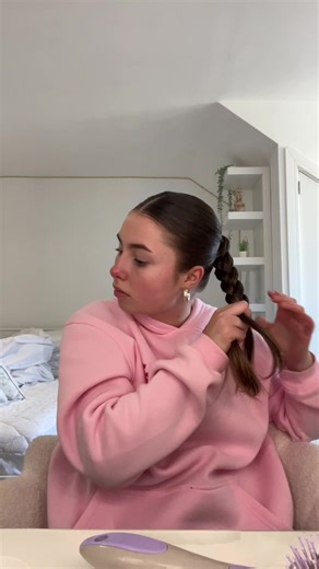 Weather yesterday was gorg #ukweather #february #ponytail #slickback #grwmforwork