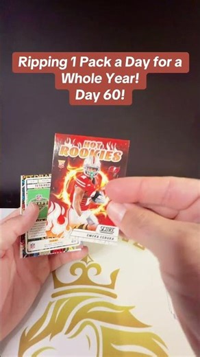 Ripping 1 Pack a Day for a Whole Year! Day 60! #footballcards #sportscards #packopening #nfl #cards