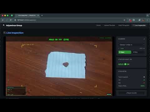 Manufakture Reject Detection With Yolo - Adyawinsa Group Phase #2